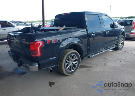 2015 Ford F-150 Lariat from USA, damaged, VIN 1FTEW1EG3FKD09166